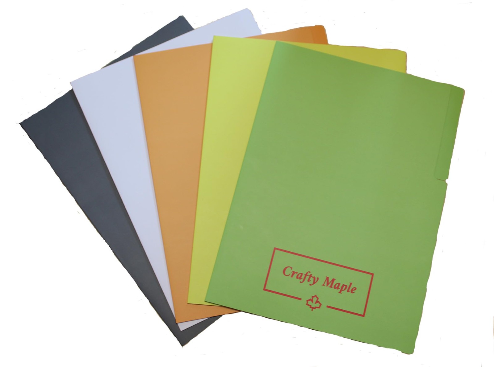 Crafty Maple Funny File Folders - Multicolor, Modern Style, Letter Multicolor