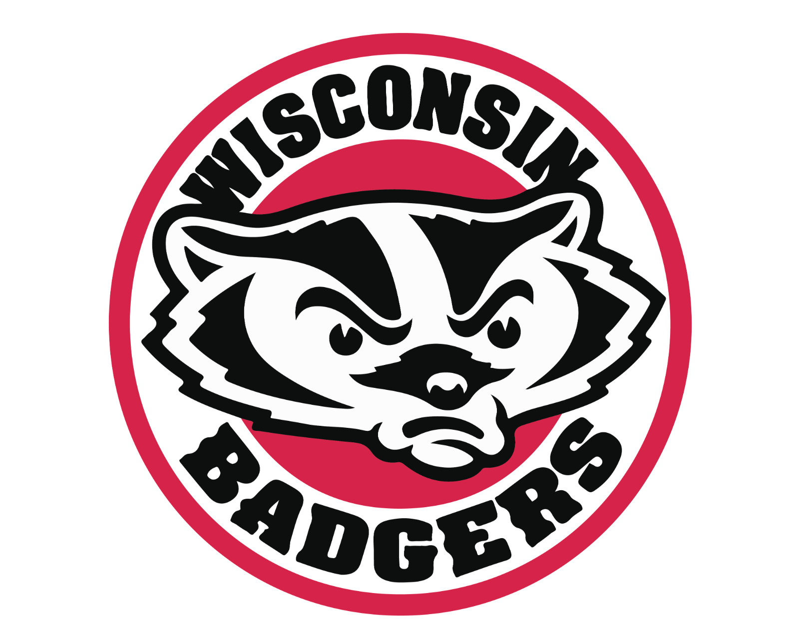 Wisconsin Badgers 3" Decal / FREE SHIPPING / Buy 2 Get 1 FREE