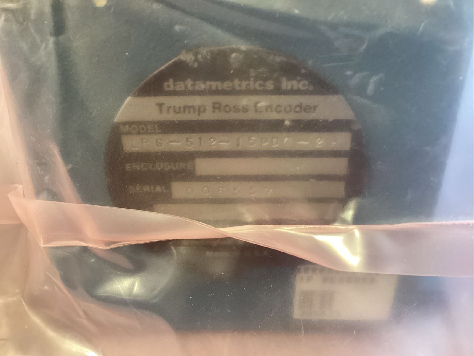 DataMetrics LRG-512-15PDO-2A Trump Ross Encoder…IN SEALED BAG 😀