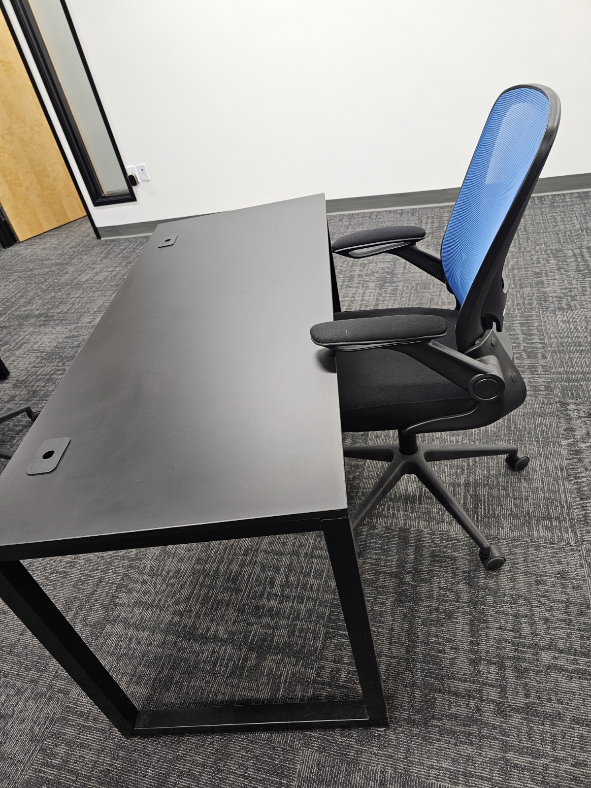 Office chairs! (Red and Blue)