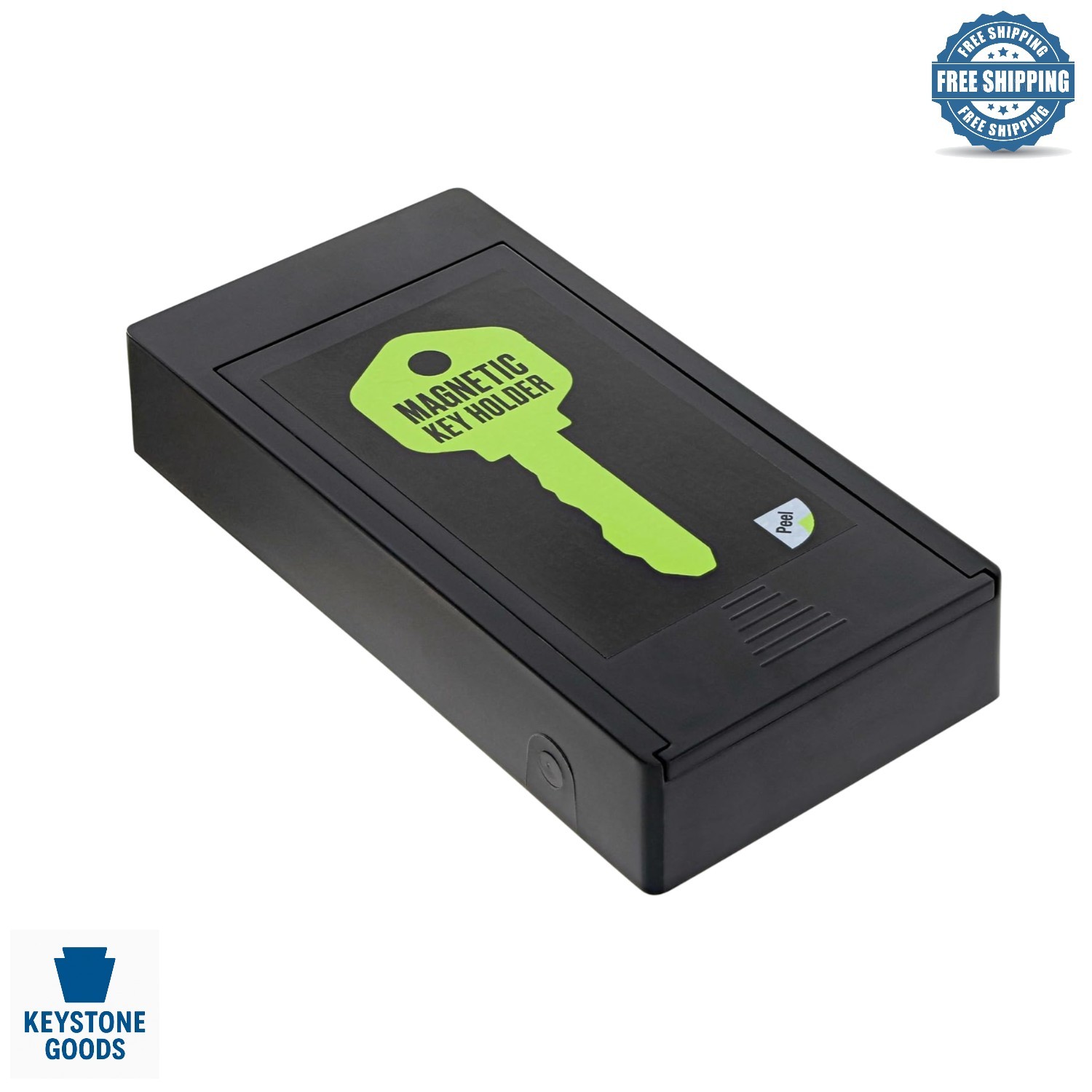 Heavy-Duty Plastic Magnetic Key Hider for Vehicles & Tools