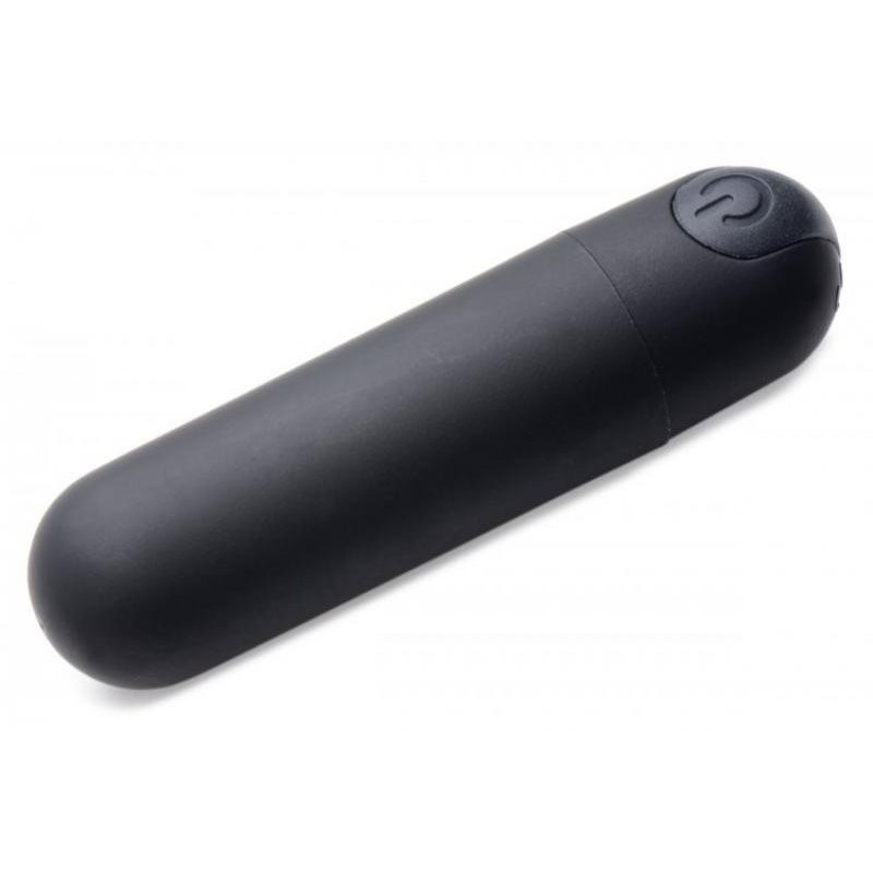 Bang Vibrating Bullet Remote Control Black Rechargeable
