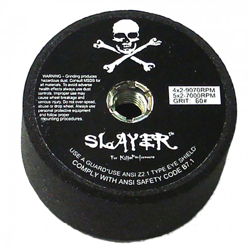 4 Inch x 60 Grit Slayer Silicon Carbide Stone Cup