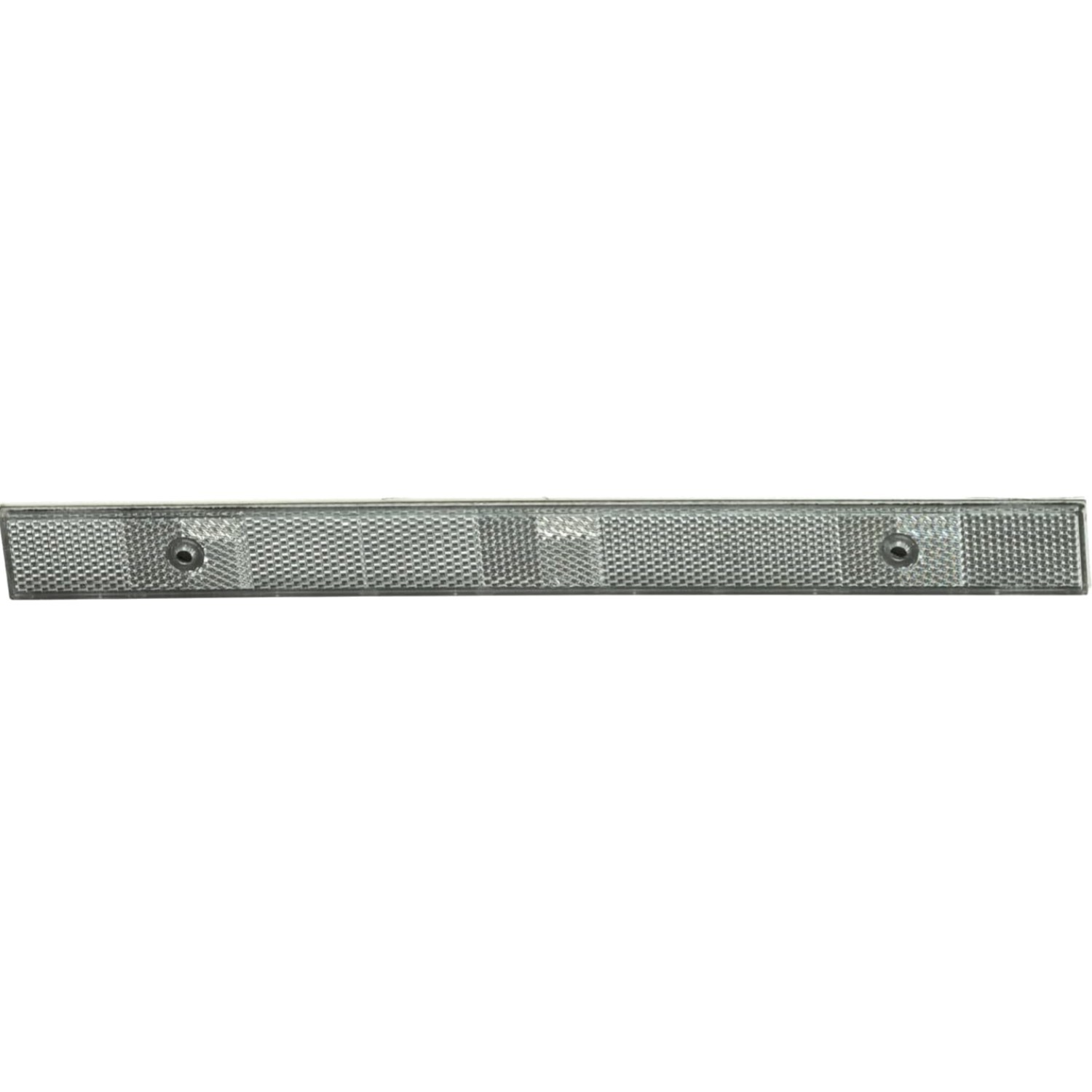 Reflective Strip 12" Silver Adhesive-backed or Screw-mount