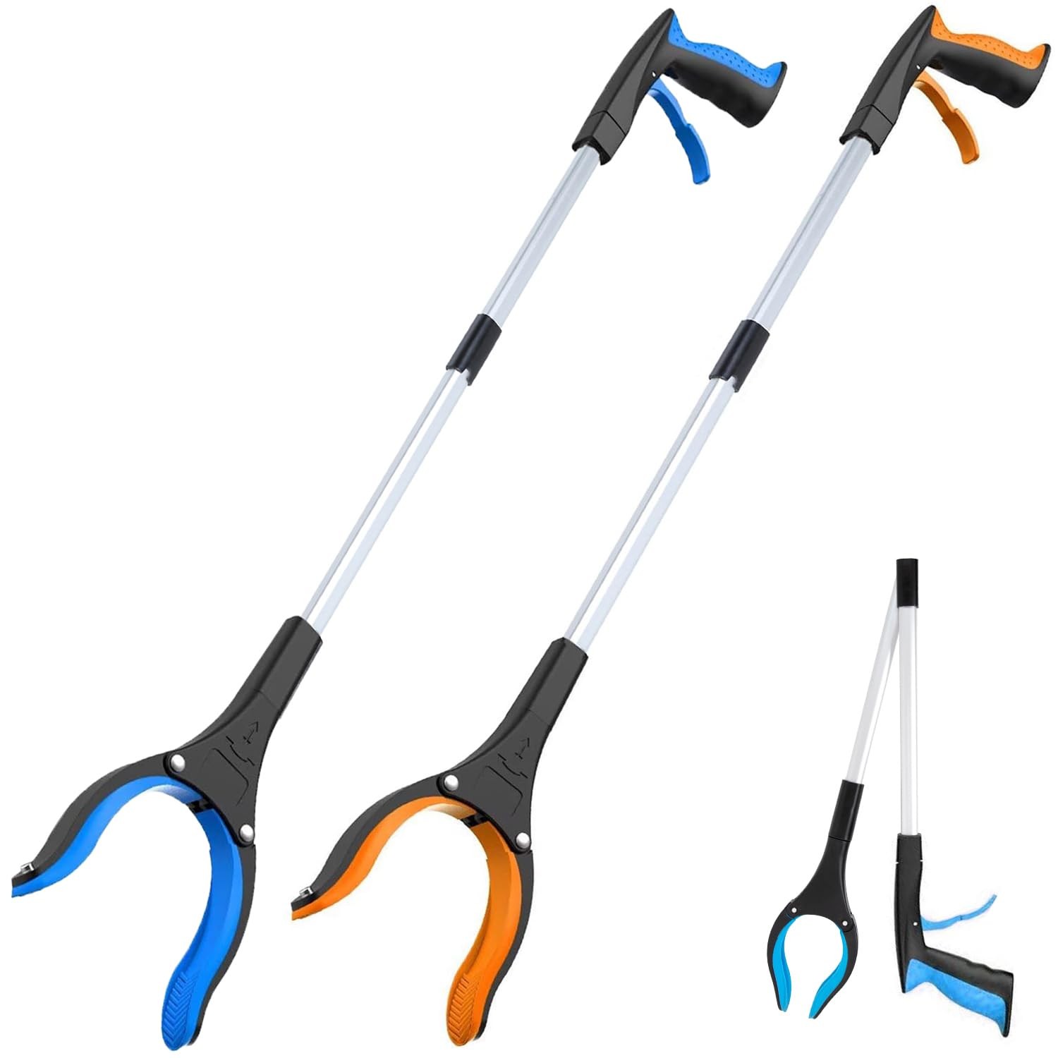 Grabber Reacher Tool 32 inch Extra Long Foldable Gripper Reaching Tool