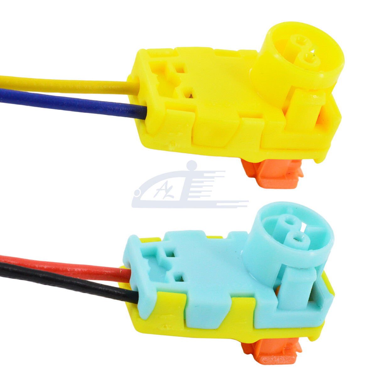 2pcs Driver AB Clock Spring Plug Connector for 2020 2021 2022 2023 Dodge Charger