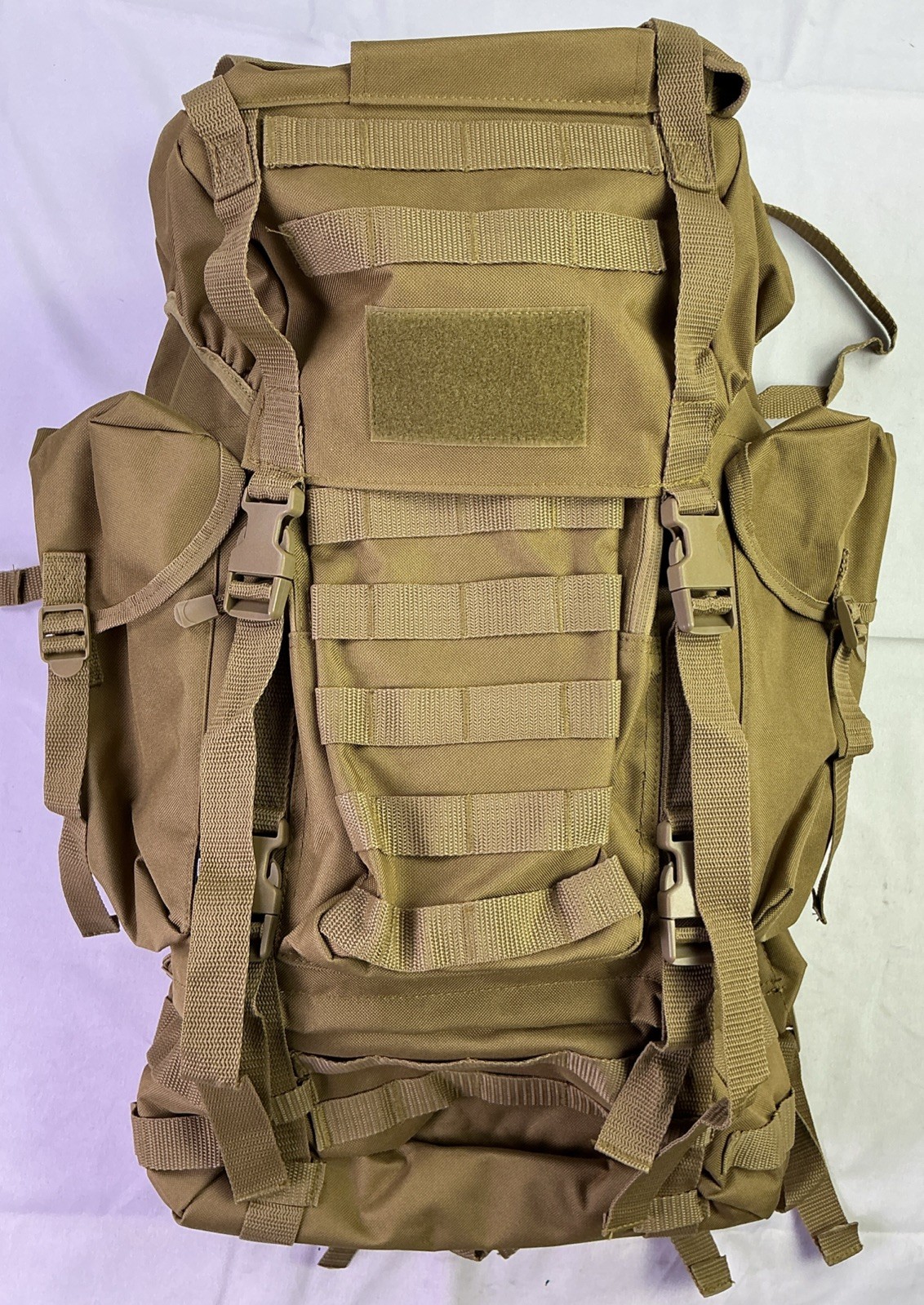 Brandit Molle Pals Combat Backpack-Camel Brown-Size: 66L