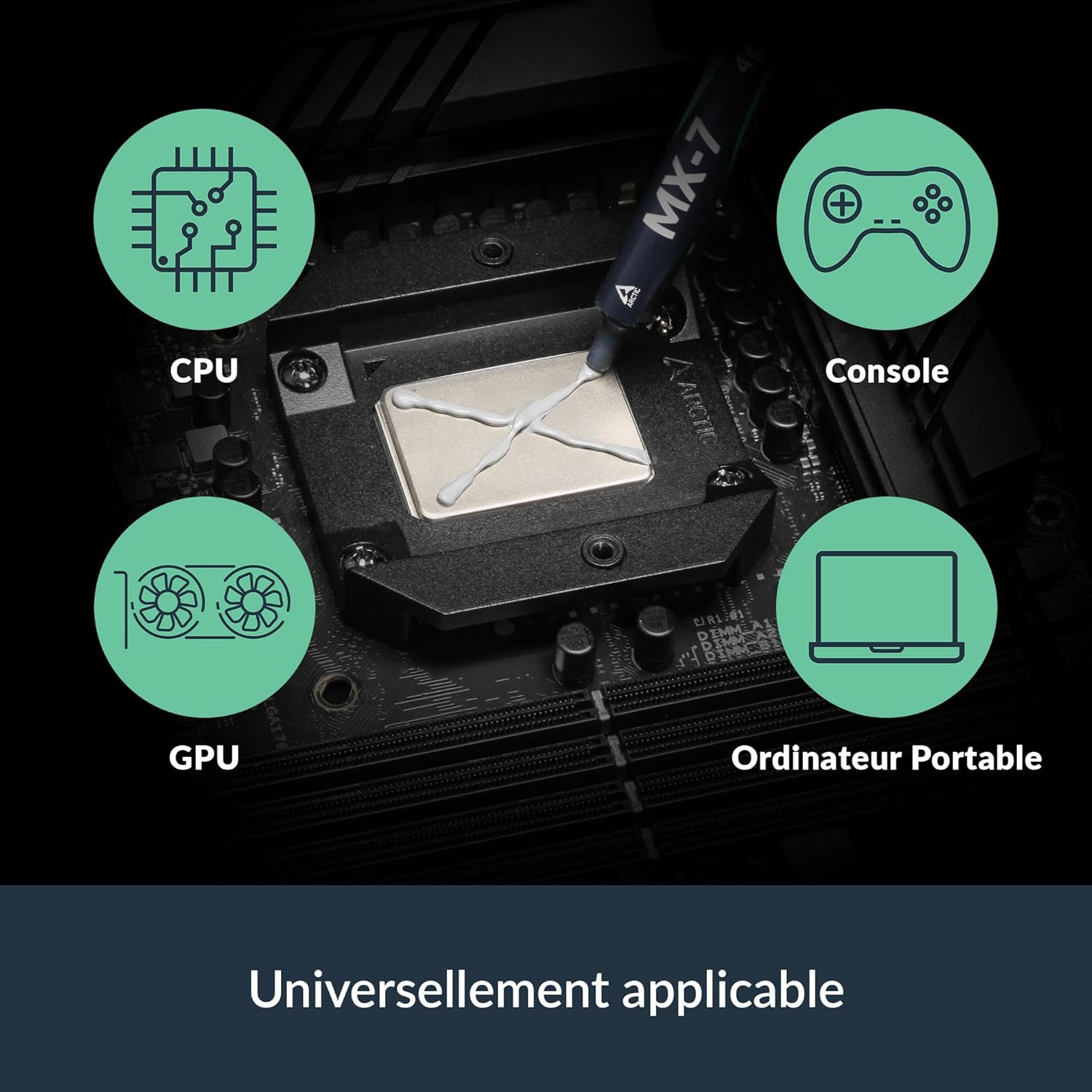 ARCTIC MX-7 (8 G) - Ultimate Performance Thermal Paste for Cpus, Consoles, Graph