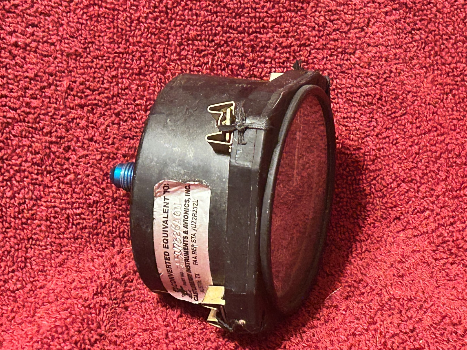 SIGMA TEK AIRSPEED INDICATOR P/N EA517326ACM