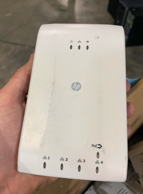 HP 517 Single Radio  Unified Wired-WLAN Walljack J9841A