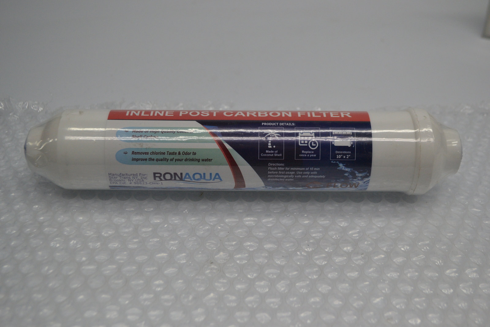 RONAQUA T33 X001FEY4EJ POST CARBON FILTER NSMP