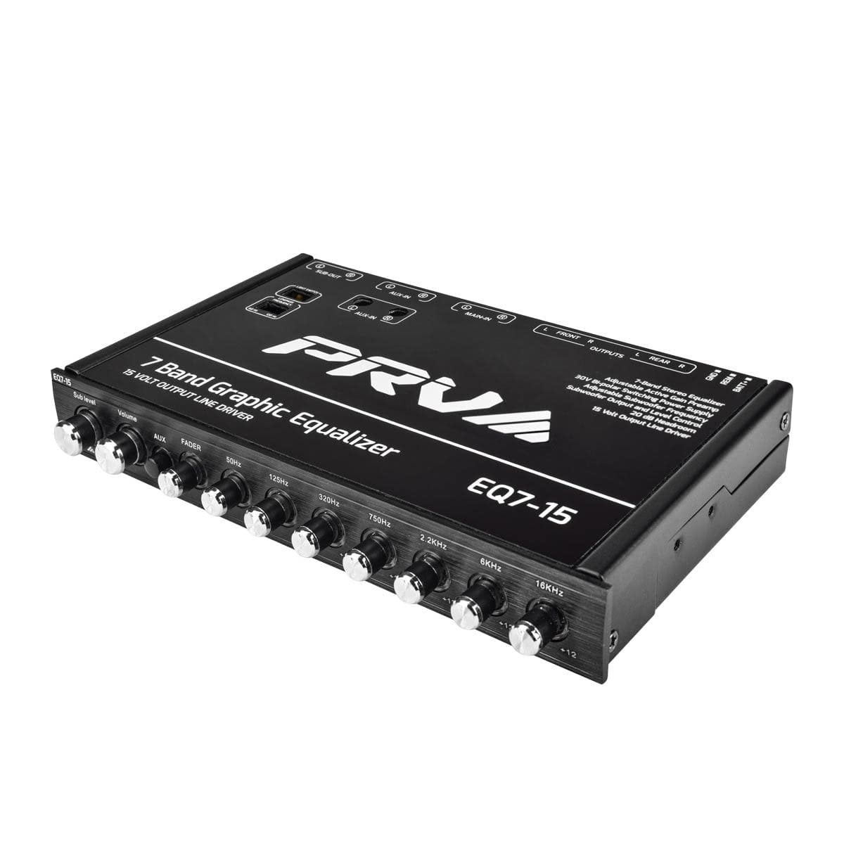 PRV Audio EQ7-15 7 Band Eq 15volt Rca 6 Ch (eq715)