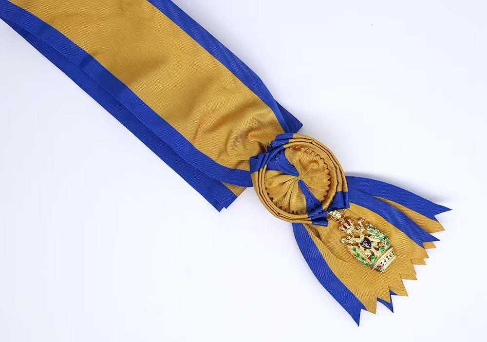 Austrian Empire Grand Cross Sash and Badge of Order of the Iron Crown Replic