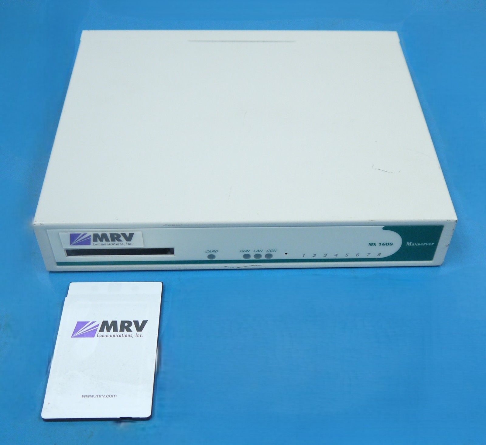 MVR Communications MX 1608 (MX-1608B-114) Maxserver w/ 4MB Flash Card