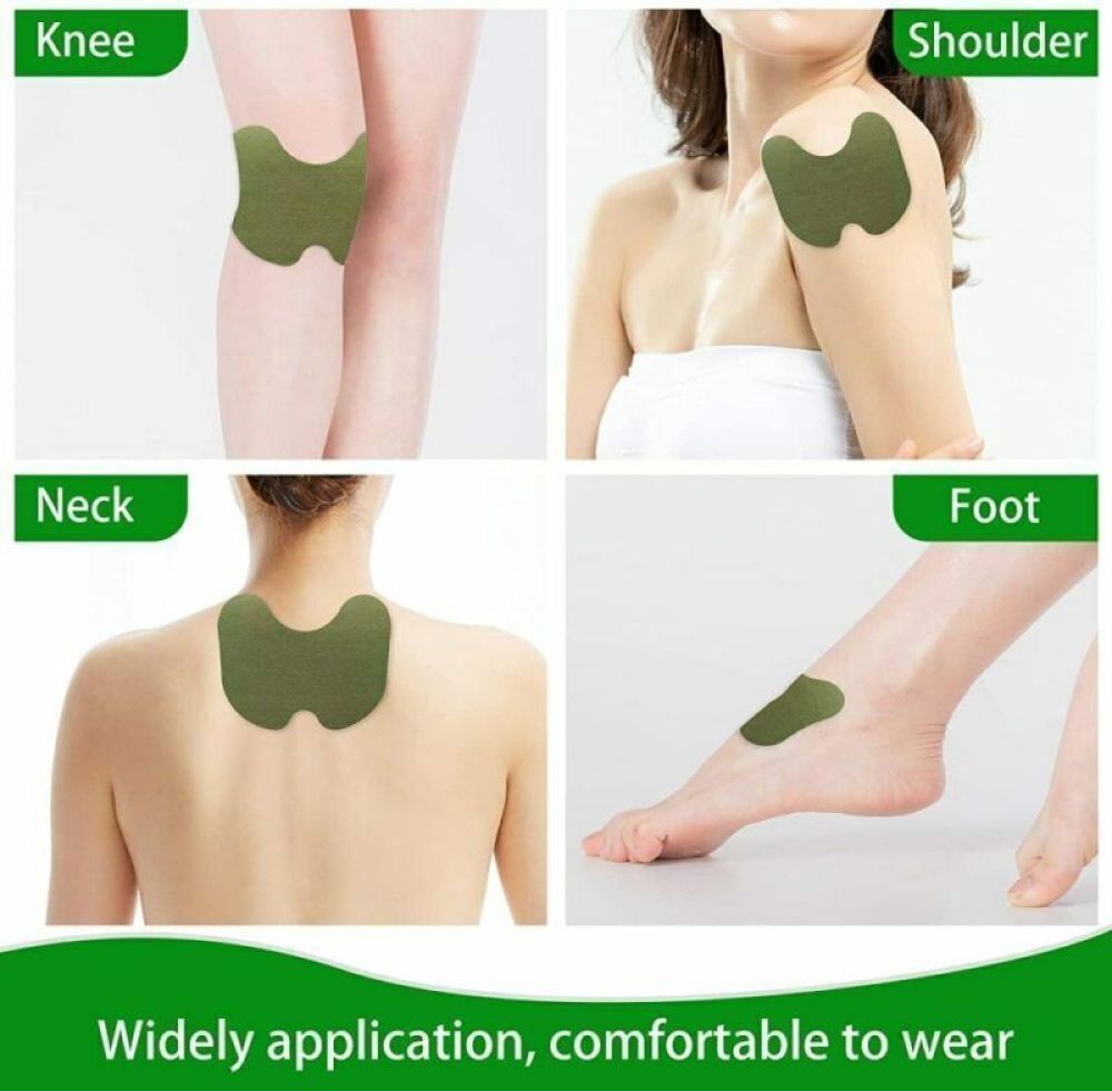60pcs Knee Pain Relief Patches Plaster Sticker Wormwood Knee Pain Joint Ache