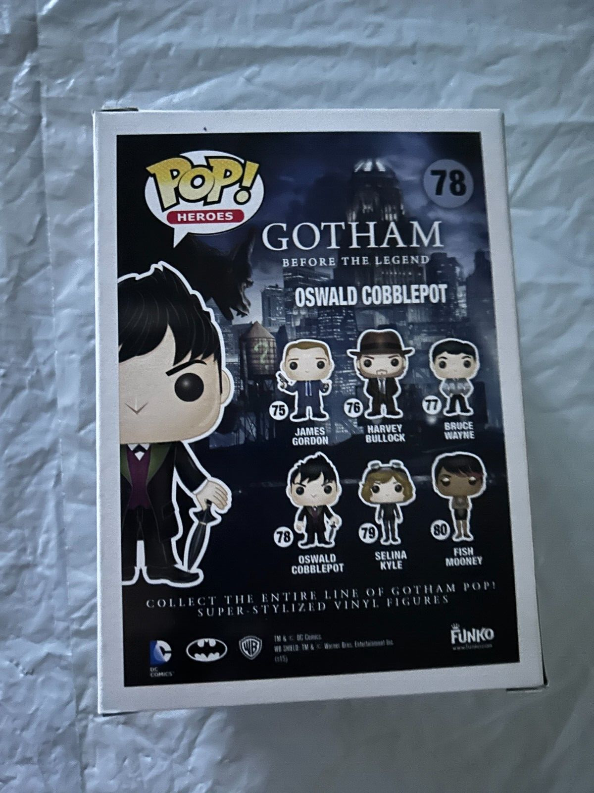 Funko Pop! Heroes Vinyl Bobble-Head Gotham #78 "Oswald Cobblepot"