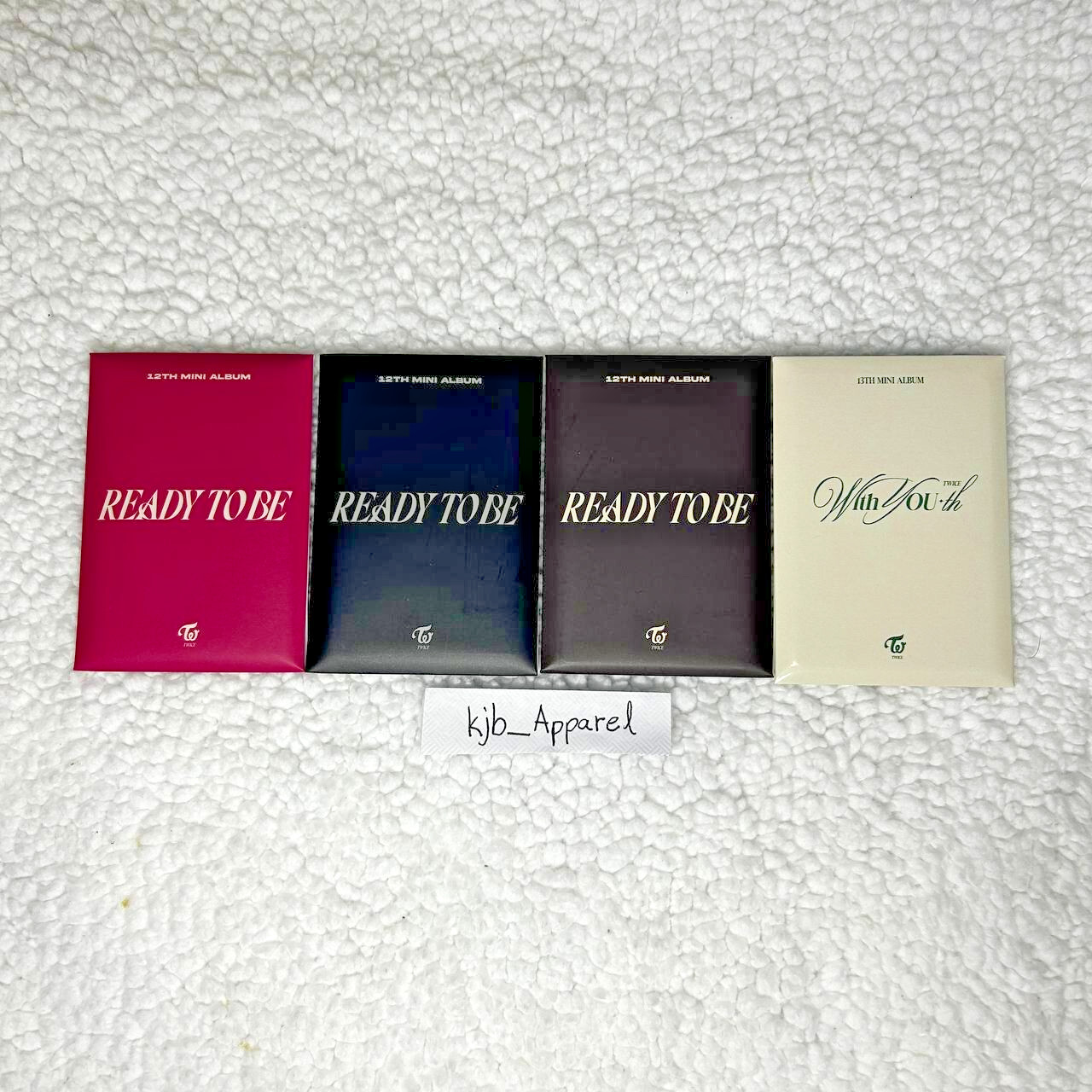 KPOP TWICE Pre-Order Benefit PC Set  Ready To Be & With You-th | NEW & UNOPENNED