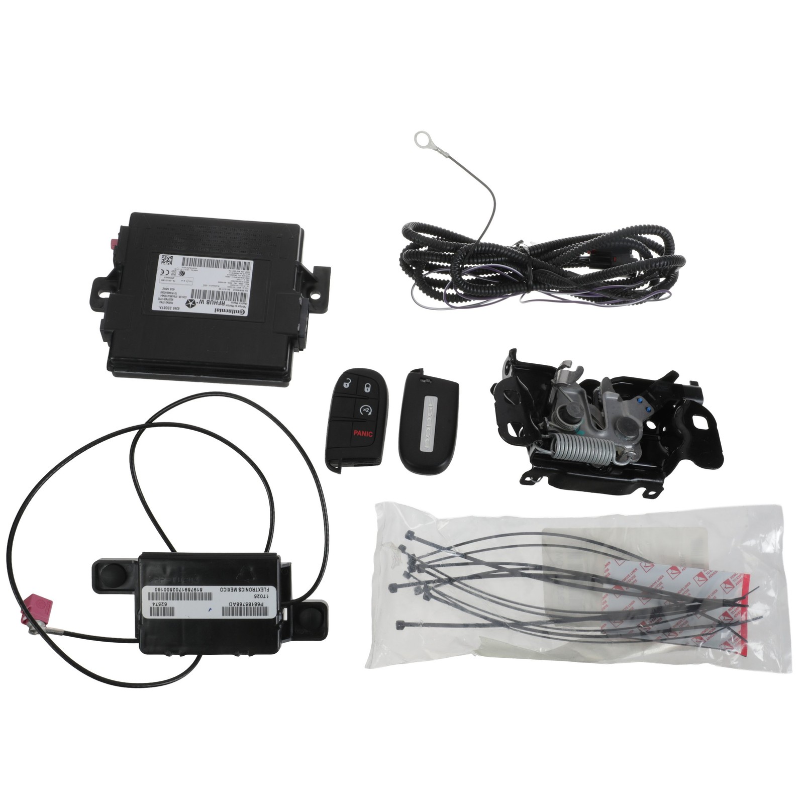 GENUINE MOPAR 2015 Dodge Durango Complete Remote Starter Kit 82214597AB