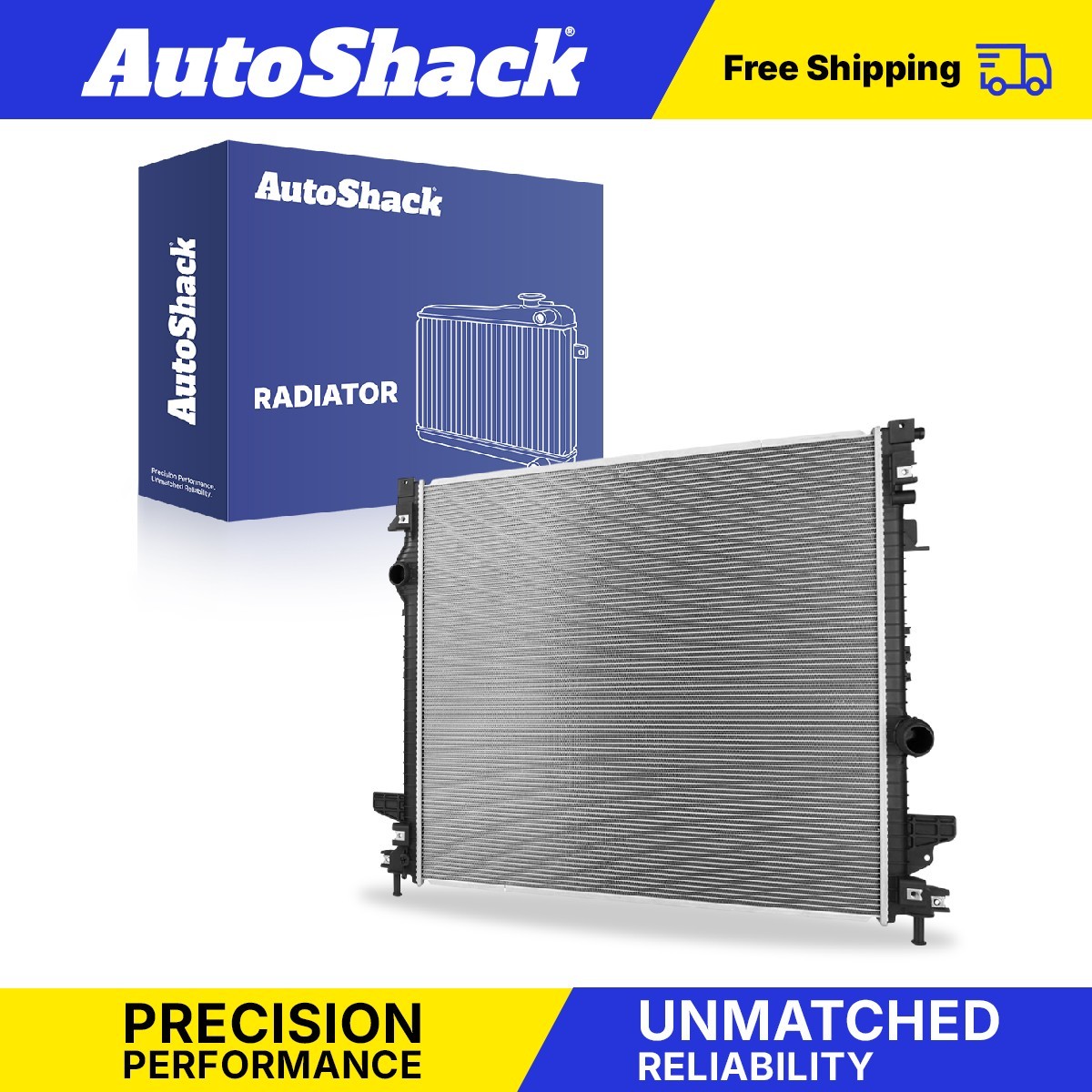 Radiator for Ford, Edge 2015-2024, L4 2.0L V6 2.7L 3.5L