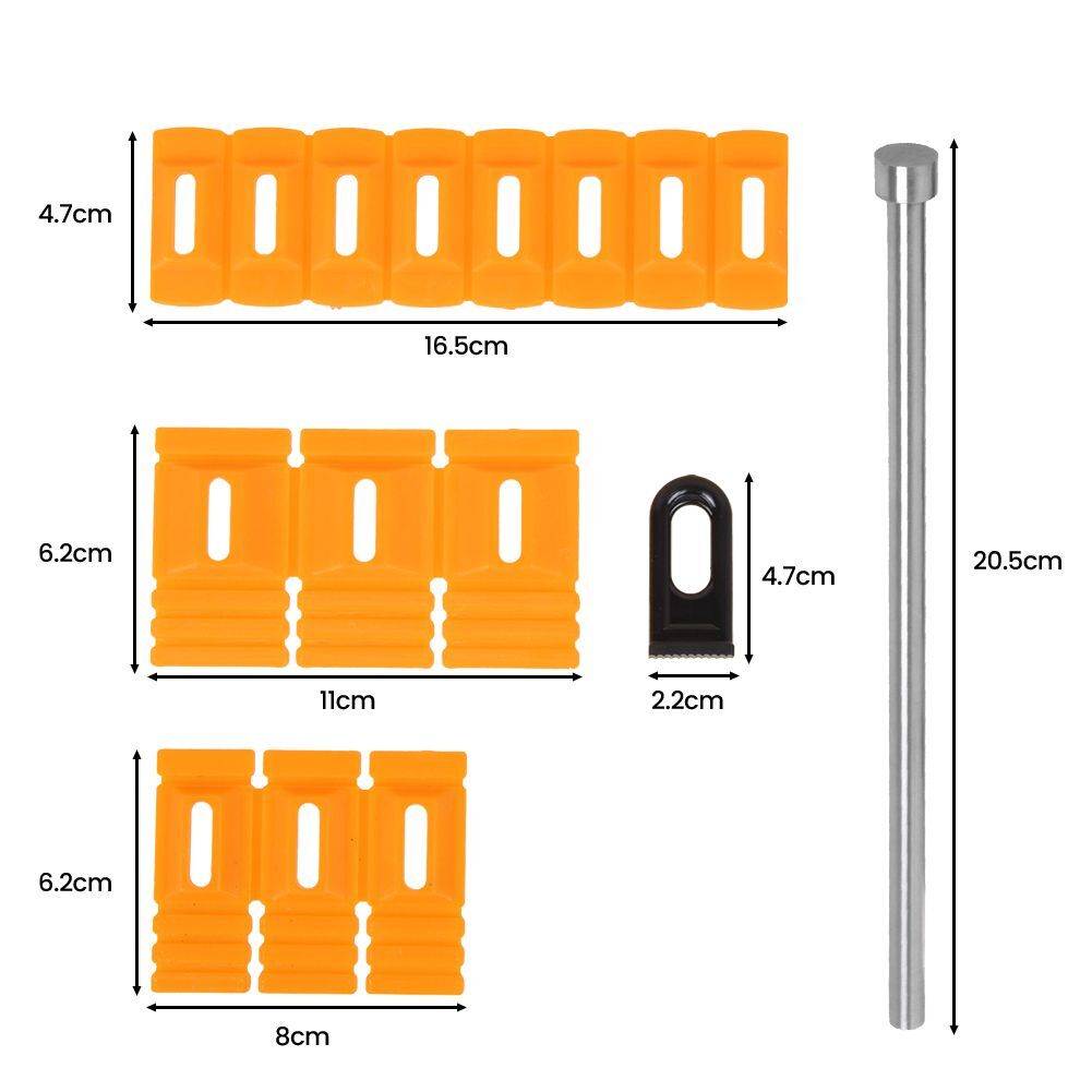 Auto Body Repair Kit Puller Glue Tabs Car Paintless Dent- Removal Tool Combo Set