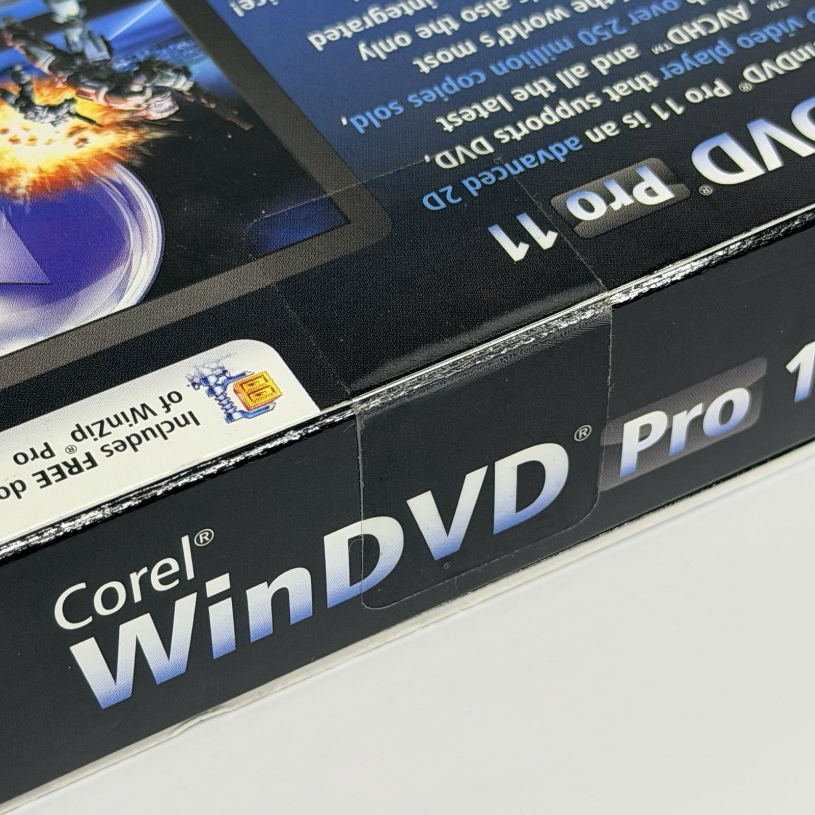 NEW Corel WinDVD Pro 11 Blu-ray & DVD Software Windows PC + 3D Glasses - SEALED