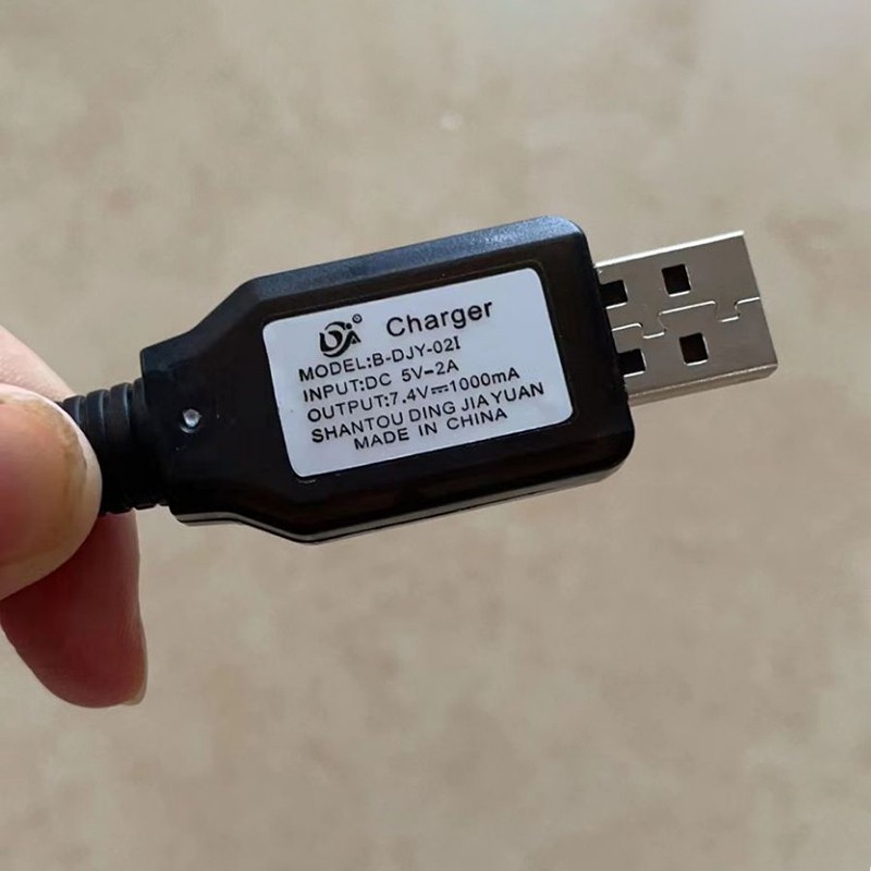 7.4V Charger SM-2P/3P SM-4P Reverse XH-3P/4P Li Battery Electric Toy USB Charge