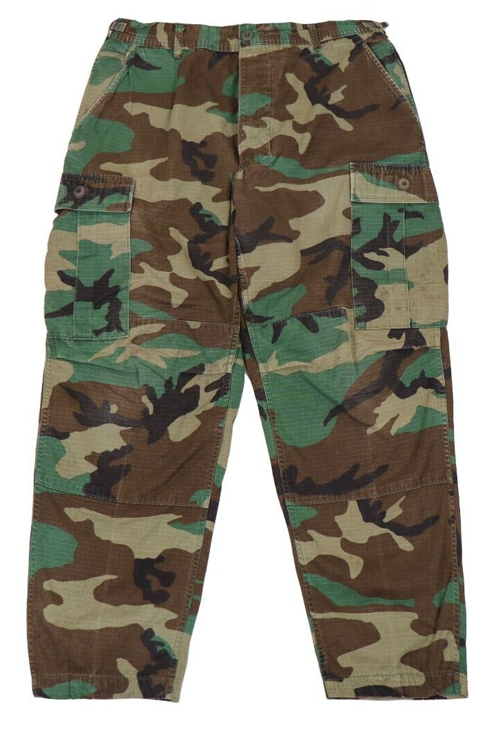 DAMAGED Small Short - US Military Woodland M81 BDU Hot Weather Combat Pants