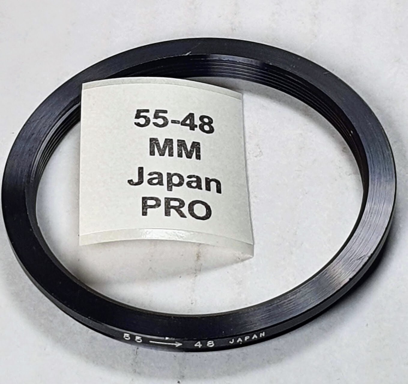55-48mm Step-Down Lens Filter Converter Adapter Ring 55mm-48mm Metal E55 to E48