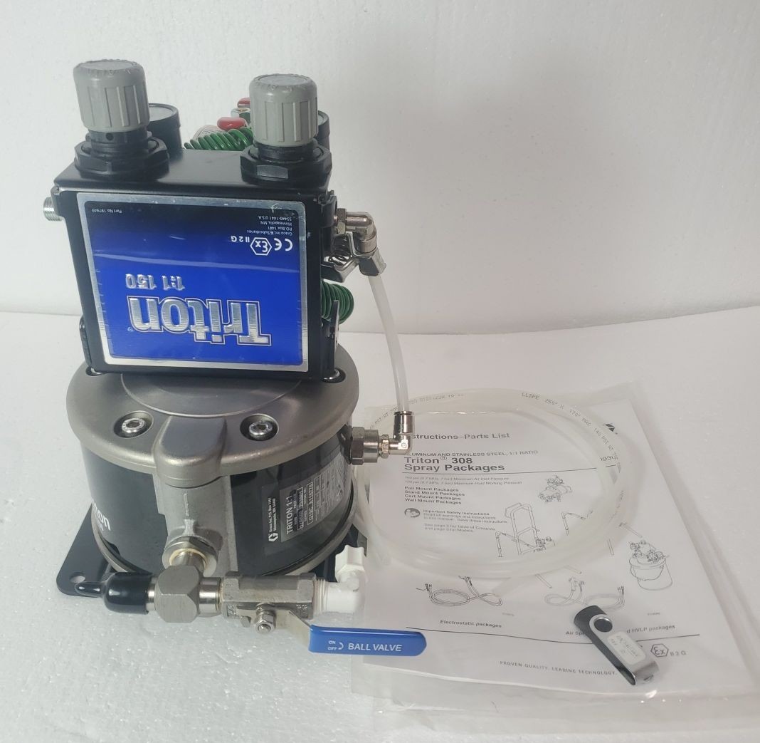 GRACO Triton Stainless Steel Spray Pump Package, Wall Mount (SKU: 233488)