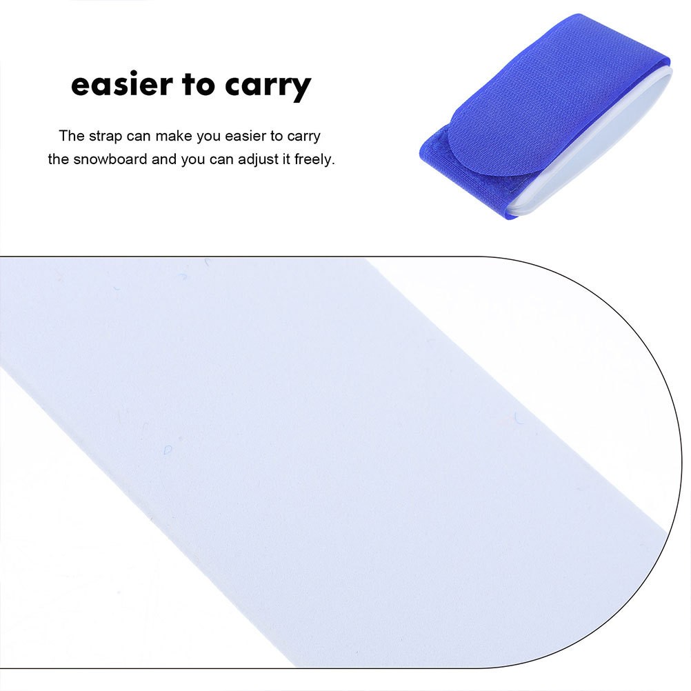 6 Pcs Snowboard Fixing Strap Multifunctional Ski Straps Band for Carrying