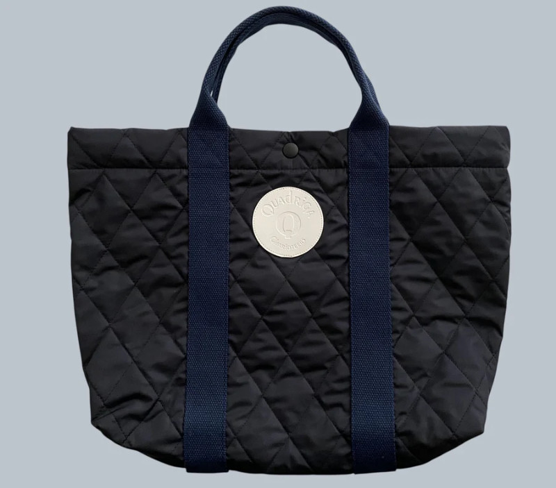 [Quadriga] Quilted Mini Tote Bag
