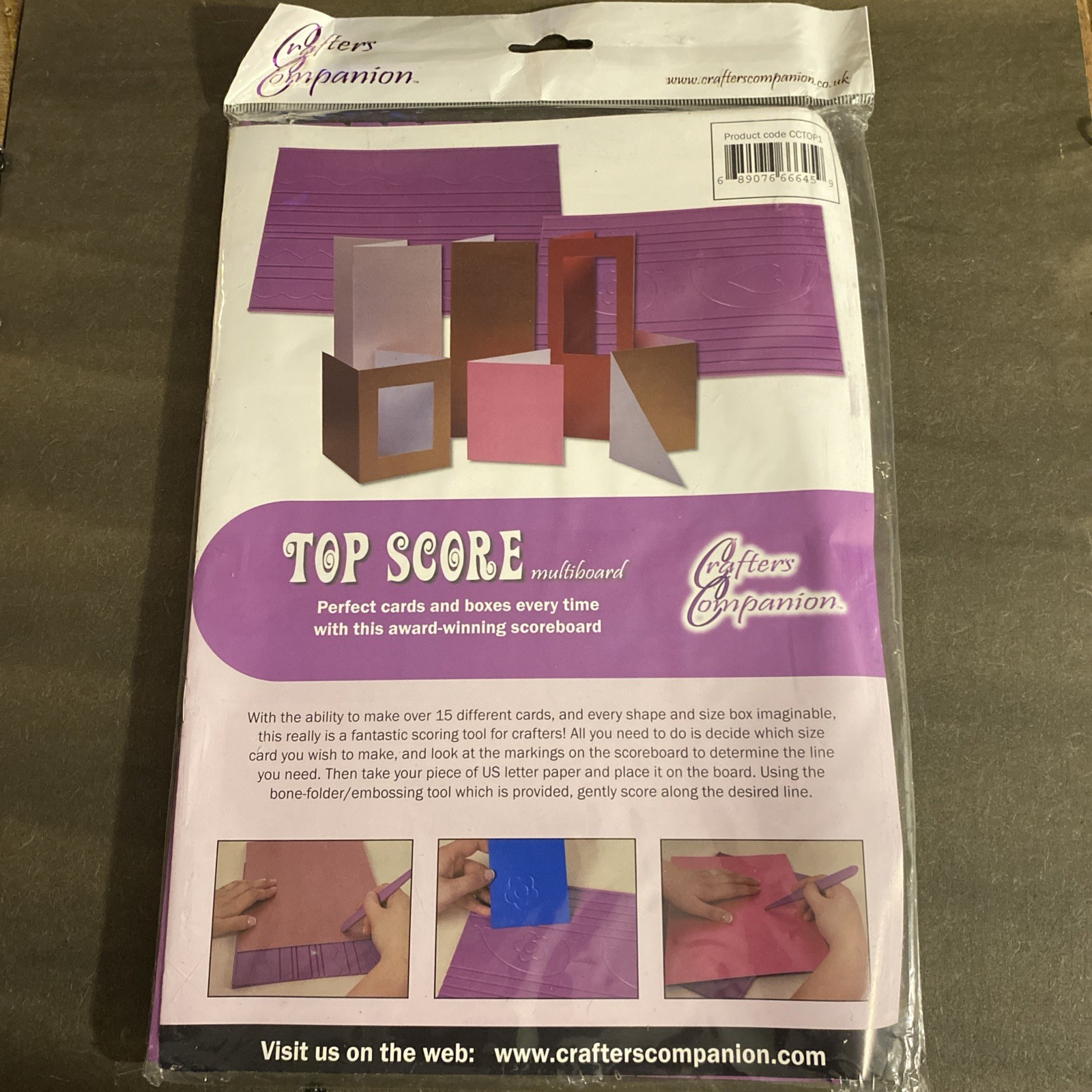 Crafter's Companion - TOP SCORE MULTIBOARD - For Cards + Boxes NEW SEALED
