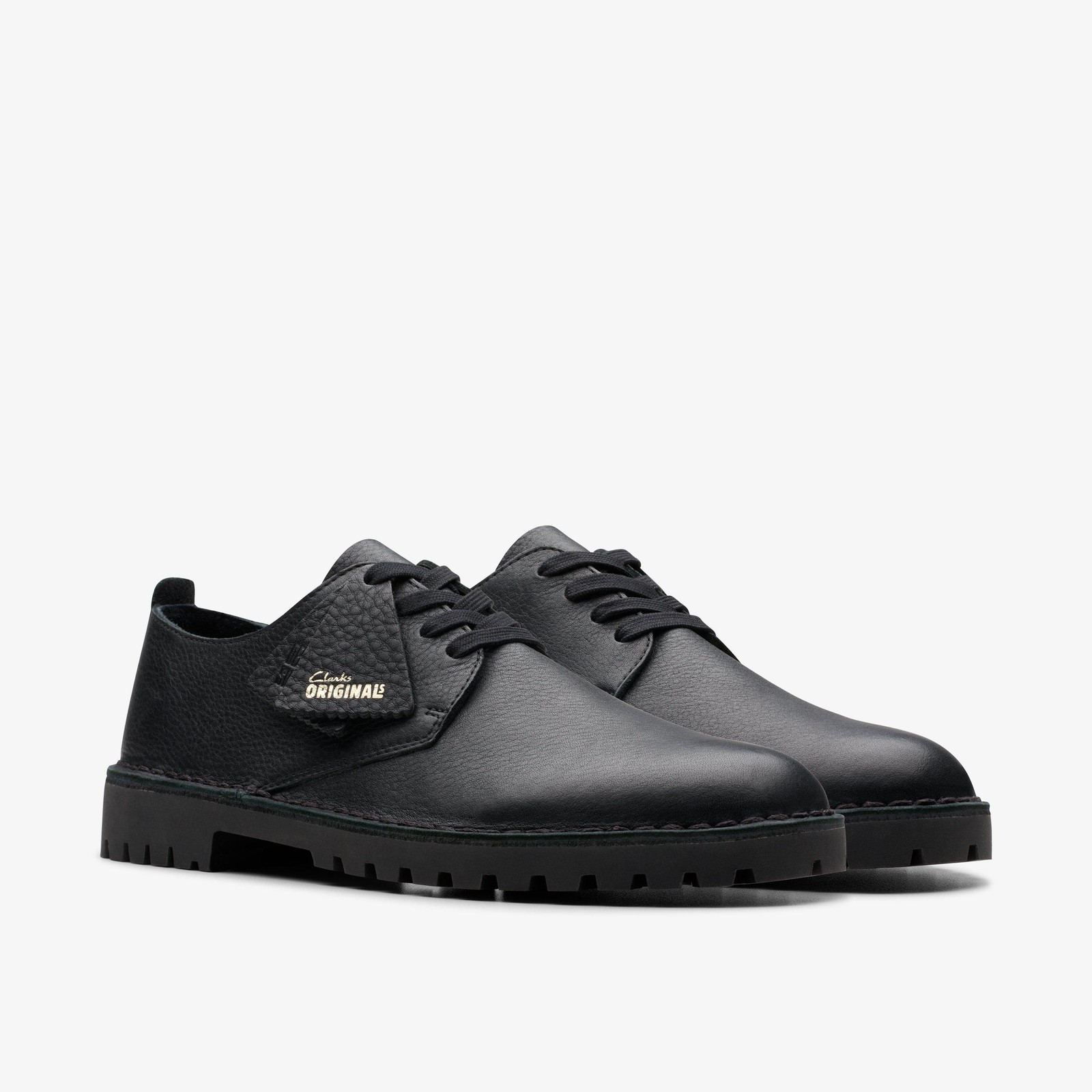 Clarks Men's Desert Rock Lo Black 26179178