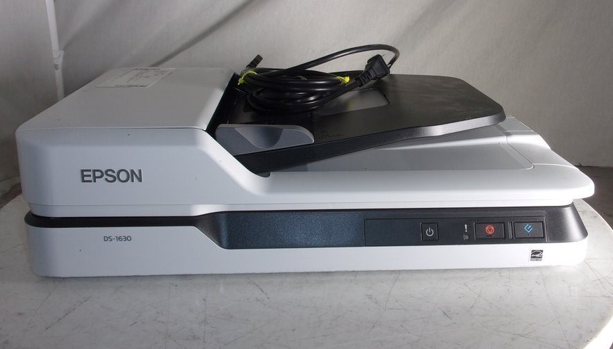 EPSON DS-1630 J411B Flatbed Color Document Scanner