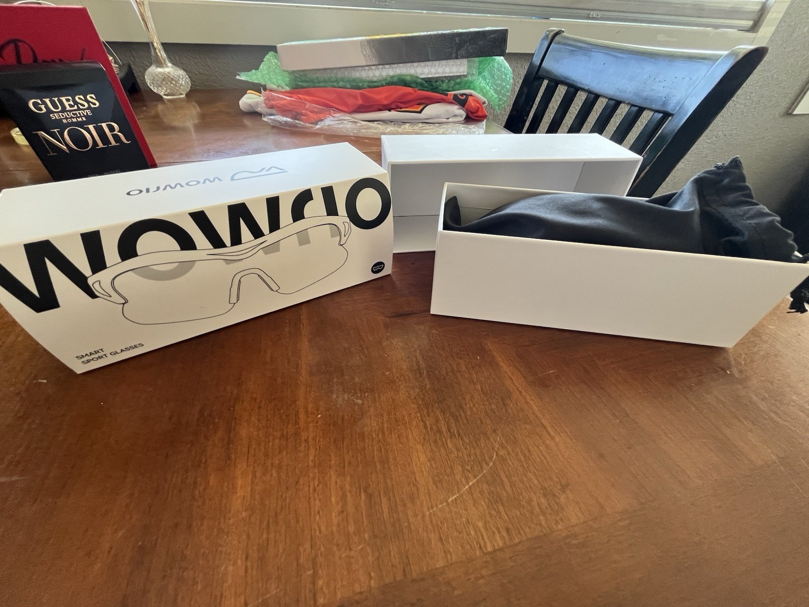 Wowrio Smart Sport Glasses Black