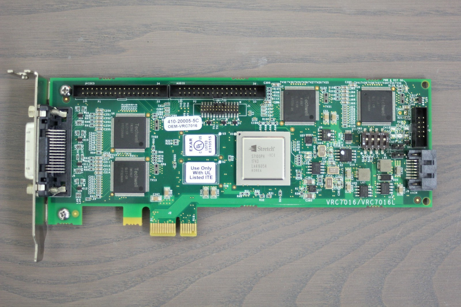 MaxLinear VRC7016L 16-Ch PCIe Video Capture Card GV-5016 410-20005-5C