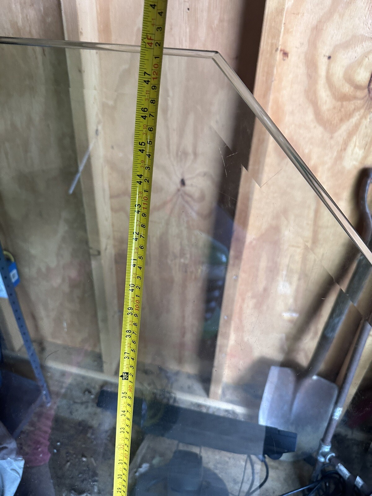 Glass dining table 8ft By 4ft