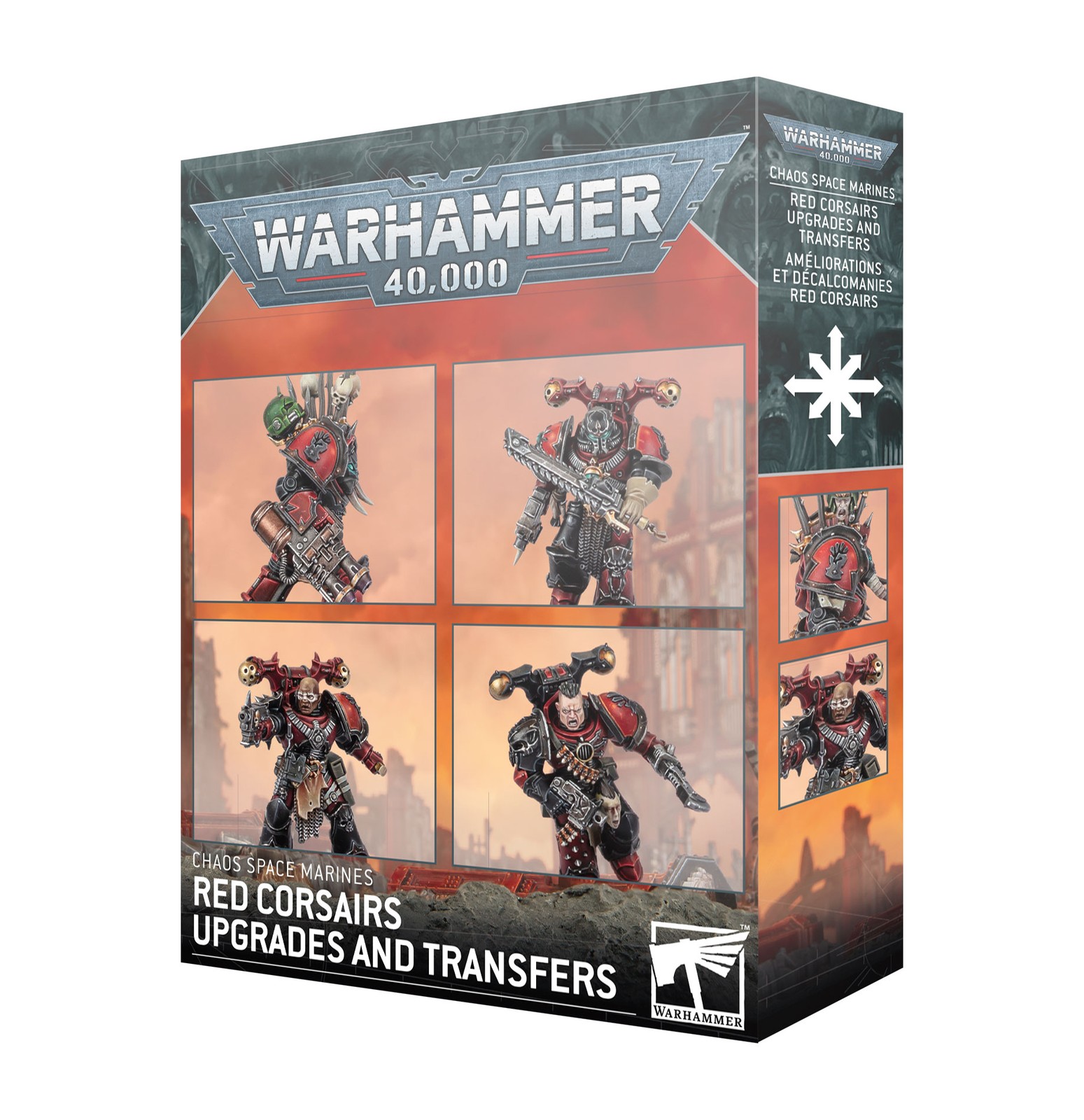 Chaos Space Marines: Red Corsairs Upgrades & Transfers Warhammer 40K