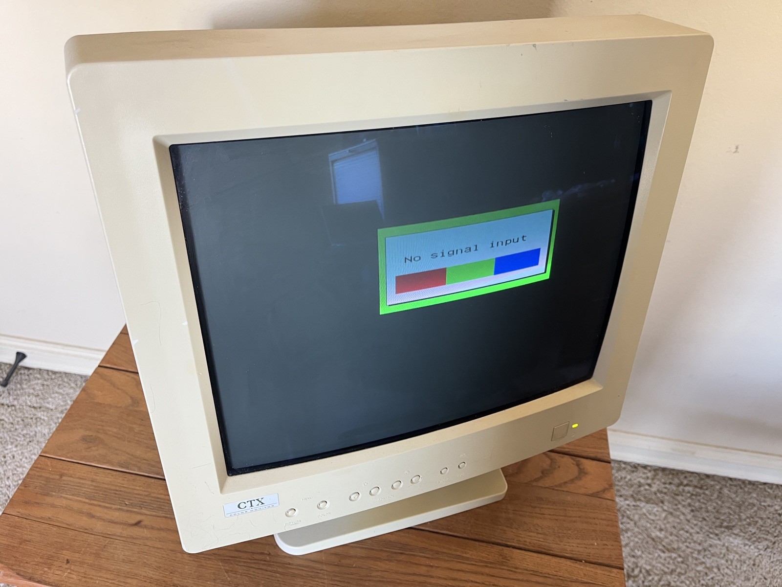 CTX VL700 17” CRT Colour Monitor For Vintage PC 1280 x 1024 Tested Working