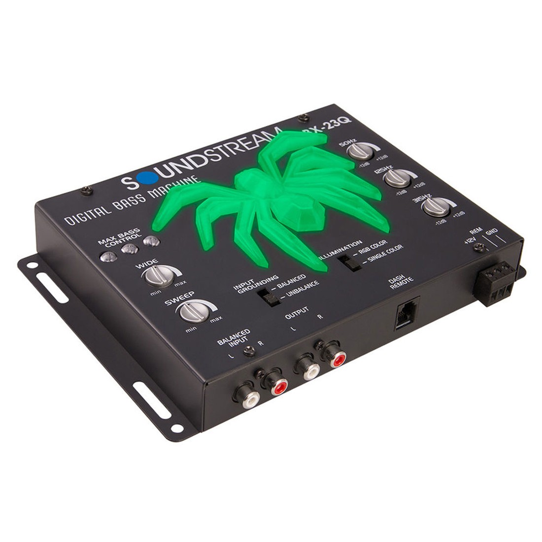 Soundstream BX-23Q Digital Reconstruction Processor w/ 3 Band Bass Equalizer