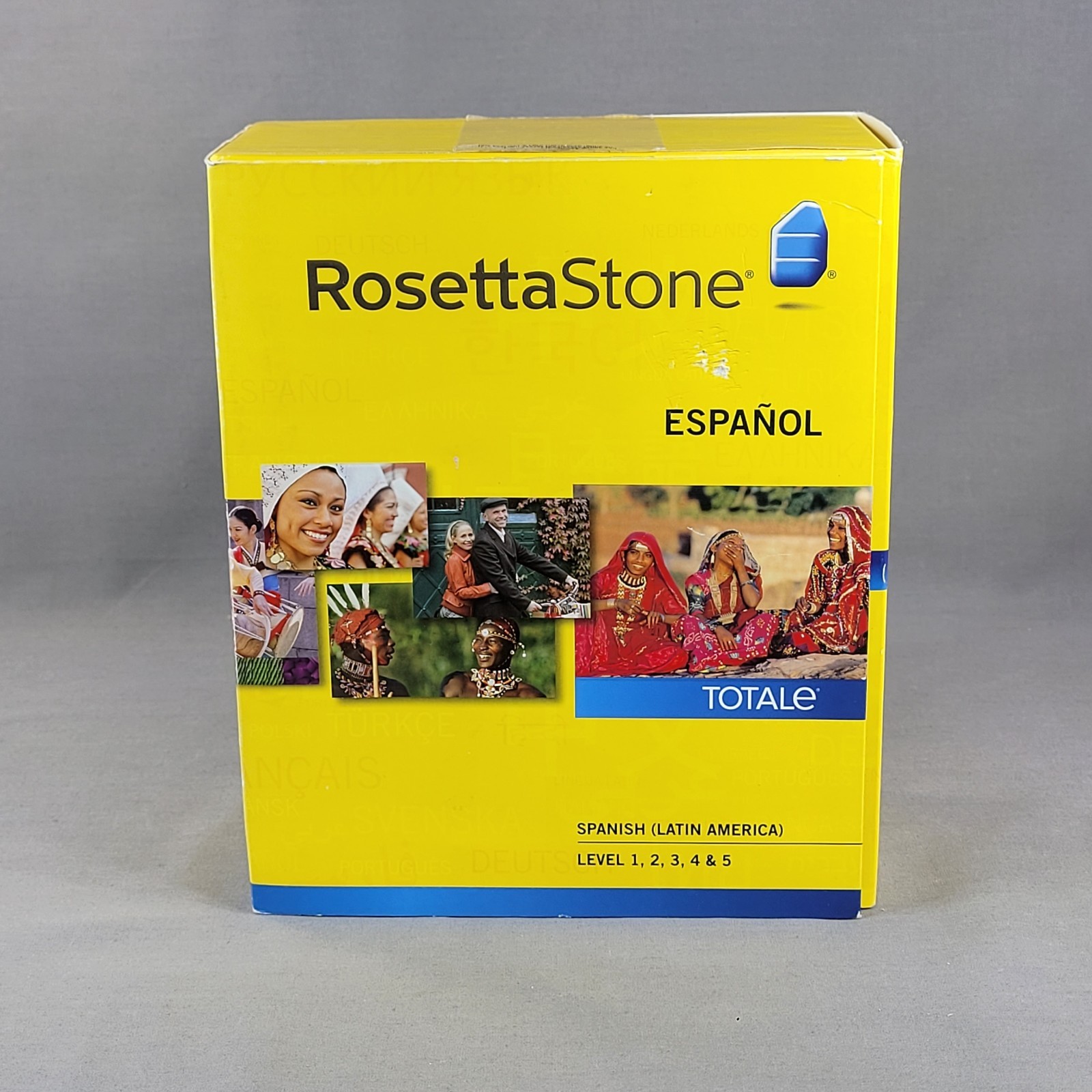 Complete Rosetta Stone Spanish Latin America Level 1-5 With Headphones
