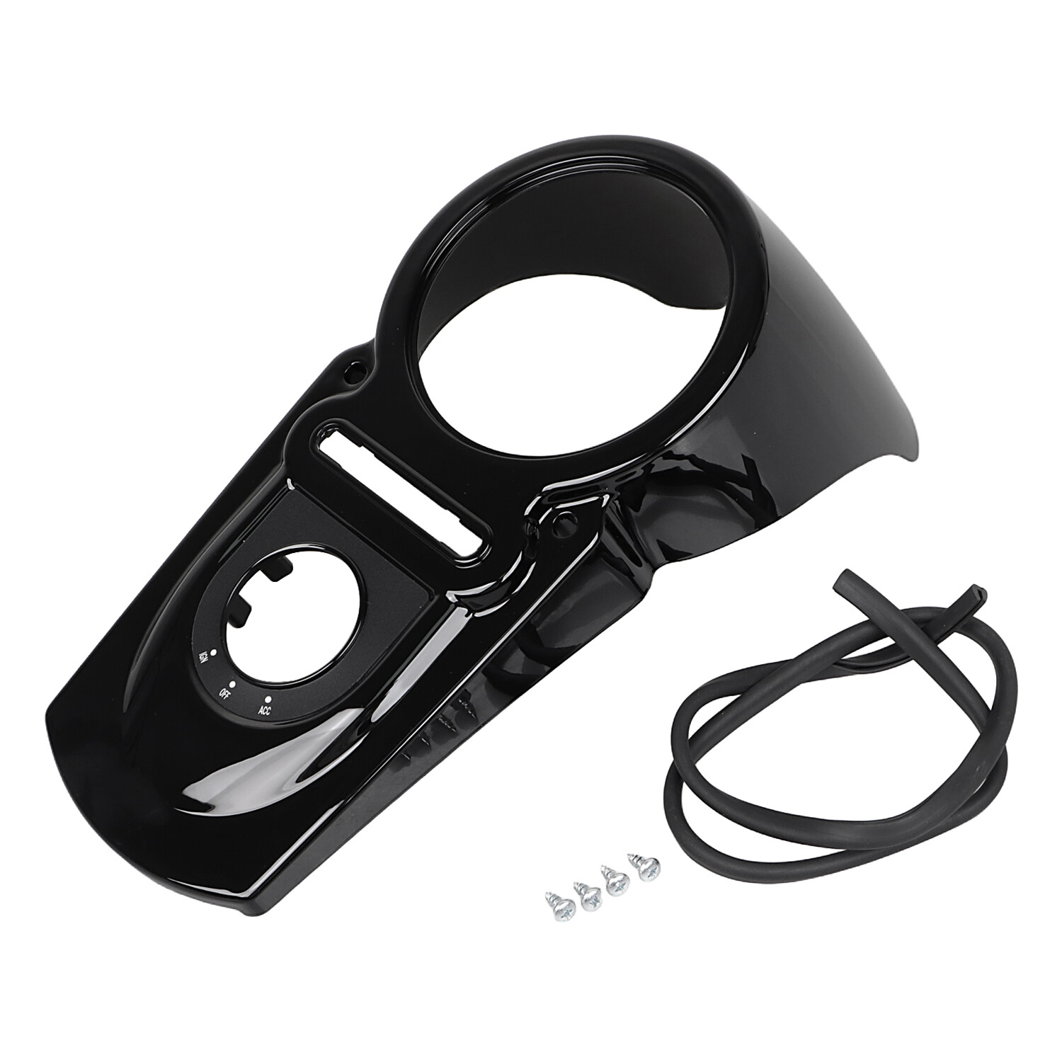 Speedometer Dash Panel Cover Housing For Harley Dyna Fat Street Bob FXDB FXDF