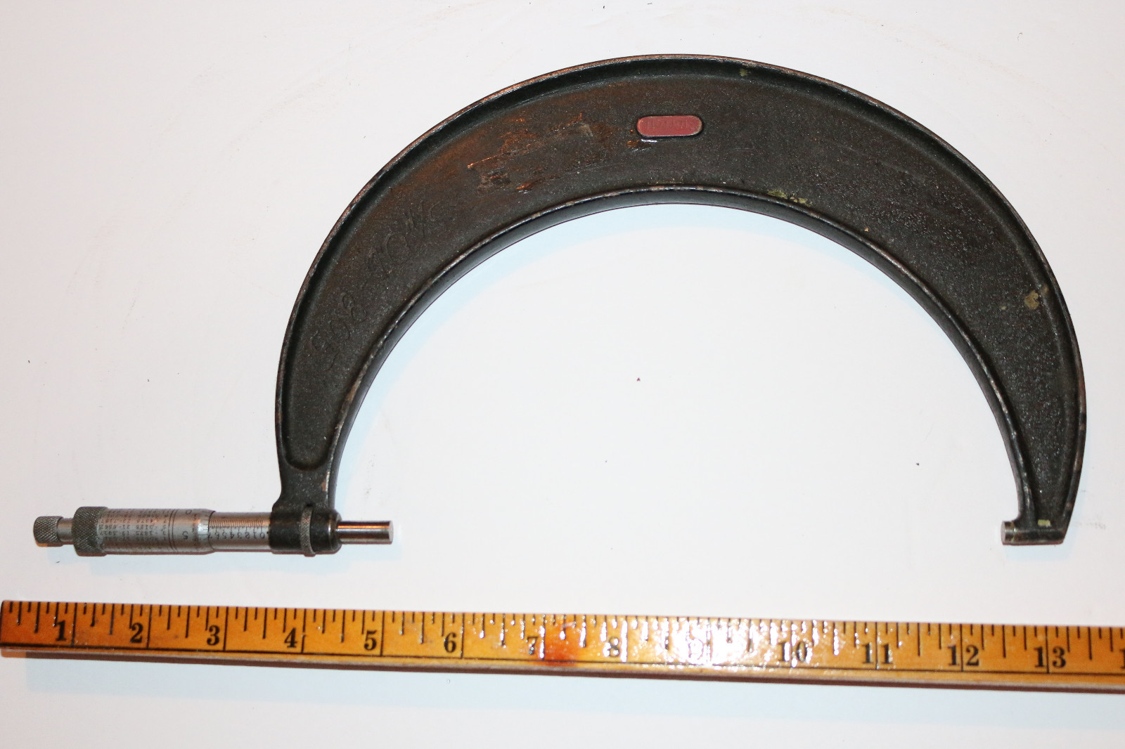 STARRETT high-precision machinist measure tool No. 436 7"-8" outside caliper