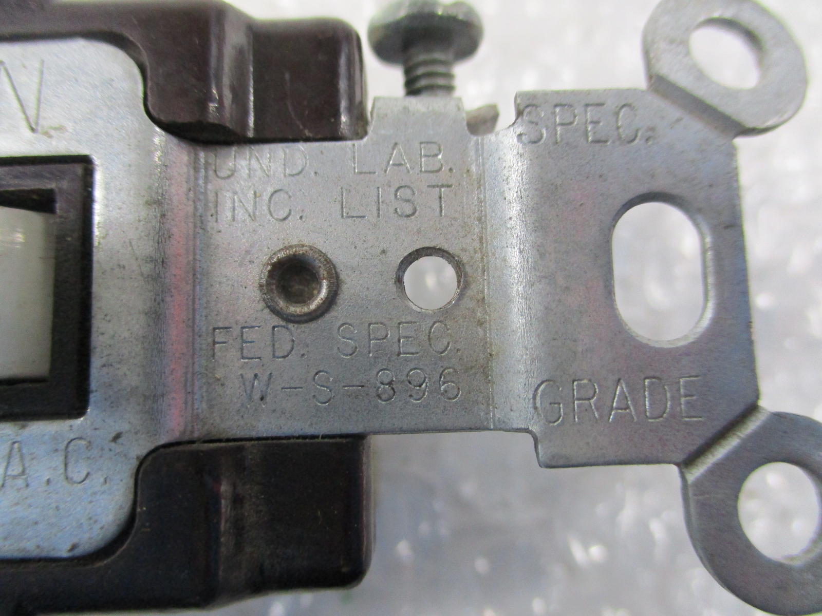 LEVITON W-S-896 SWITCH NSNP