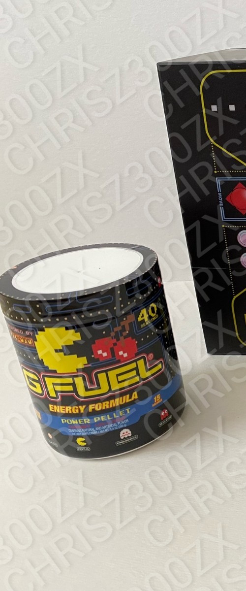 GFUEL Pac-Man Power Pellet Cherry Tub 40 Servings Gamma Labs G FUEL [EXP 1/26]
