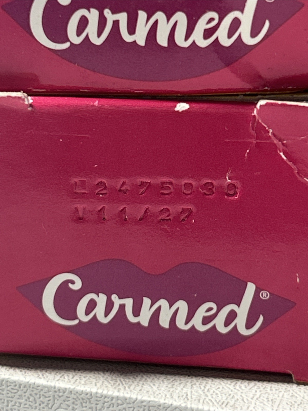 5 New Carmed Fini Beijos Strawberry Toothpaste, 1 Missing Box