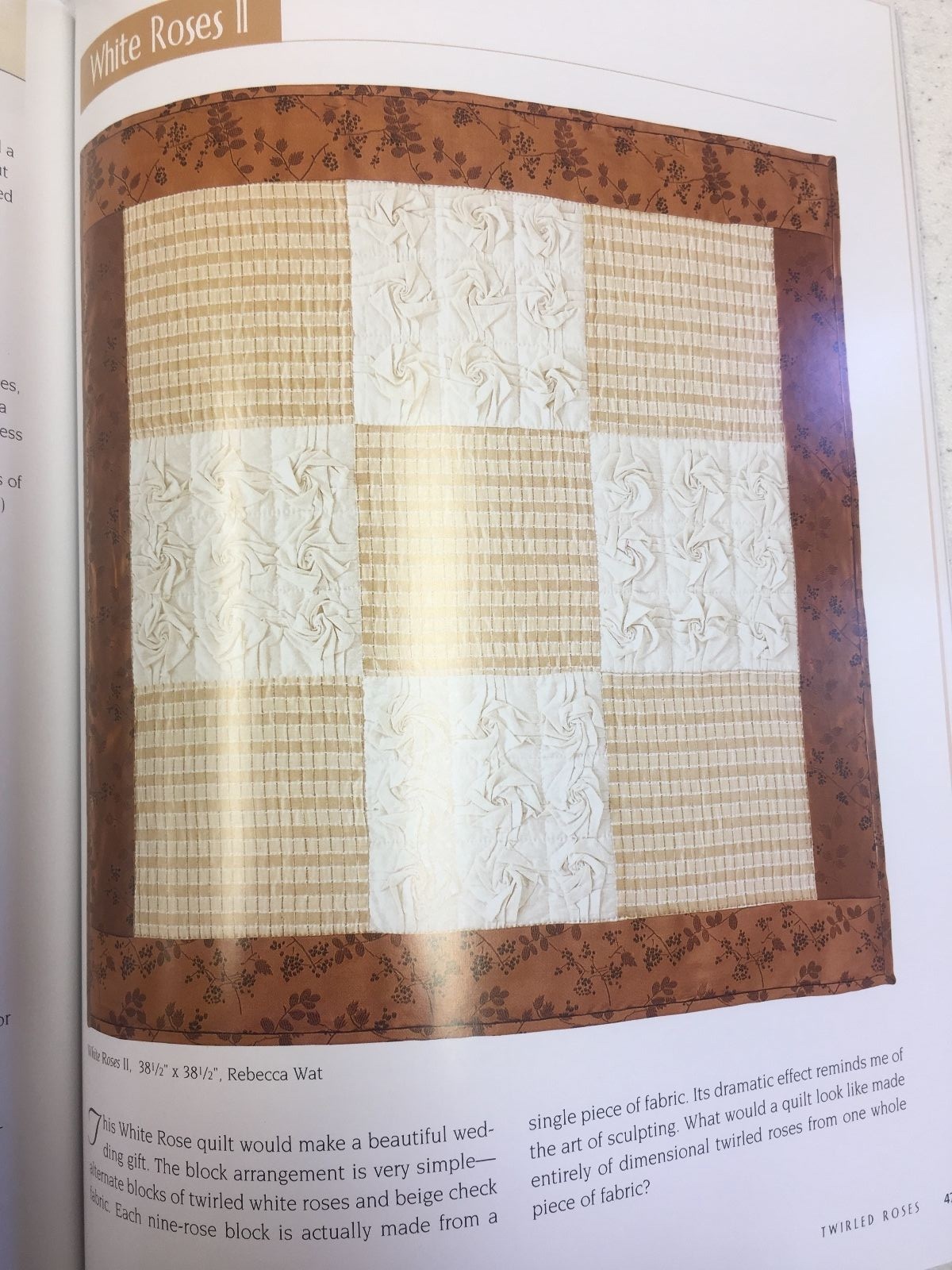 Fantastic Fabric Folding Innovative Quilting Projects by Rebecca Wat