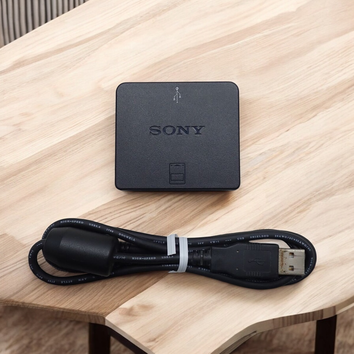 SONY Memory Card Adapter CECHZM1 PS3 PS2 Data Transfer With USB cable WORKING