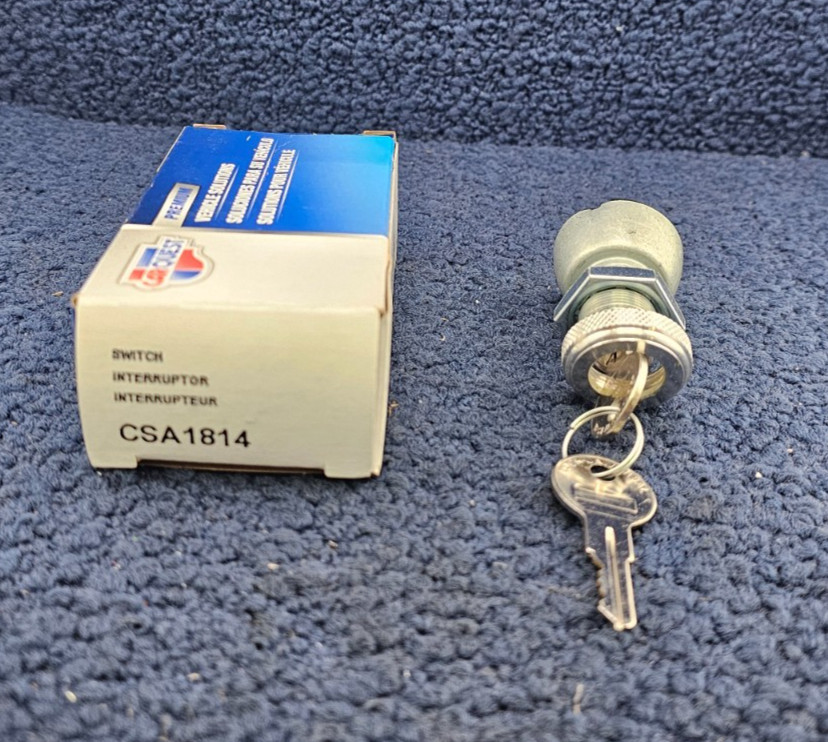 CSA1814 Premium Ignition Switch With 2 Keys Fits Chevrolet K2500 Silverado