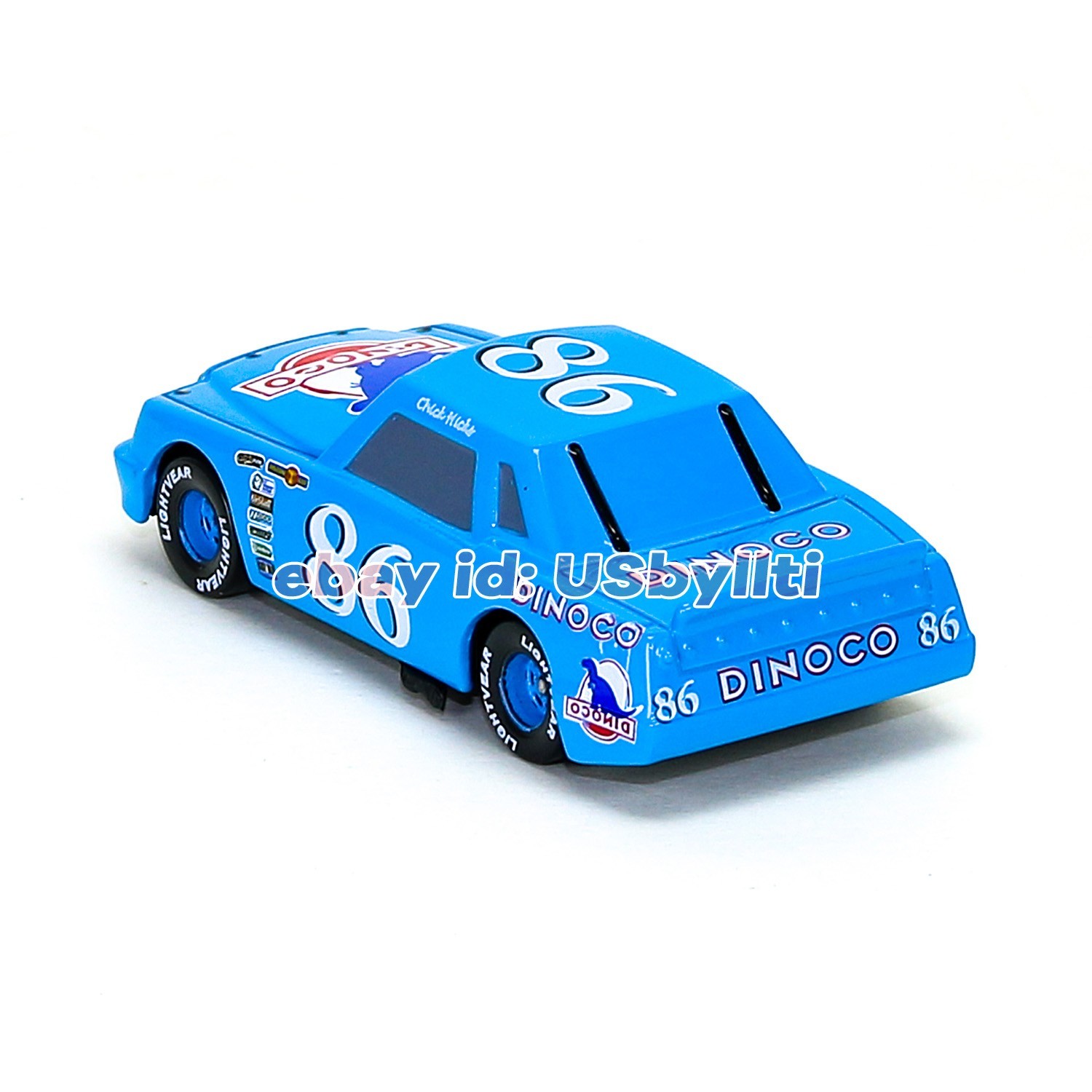 Disney Pixar Cars Dinoco Chick Hicks Diecast 1:55 Metal Car Toy Gift